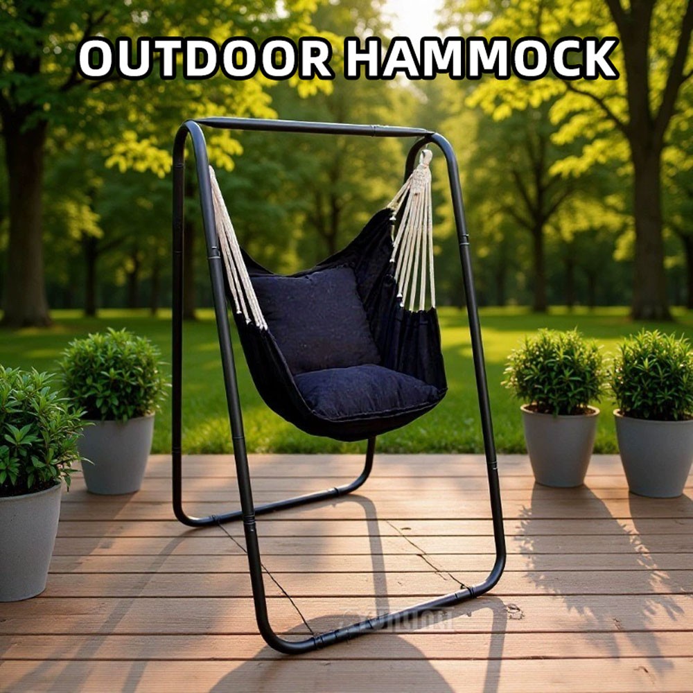 Kids Outdoor Hanging Chair - Swing Stand Hammock Hanging Chair, Easy