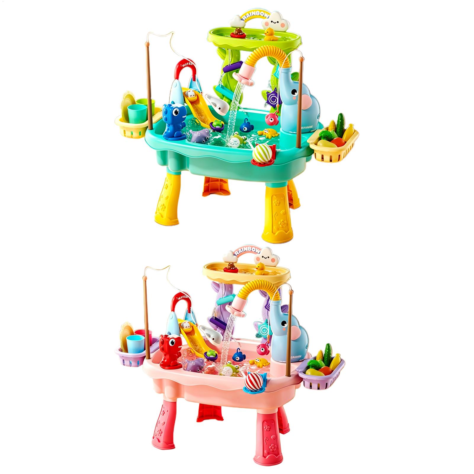 Kids Outdoor Sink - Upgraded Toddler Water Table Kitchen Play