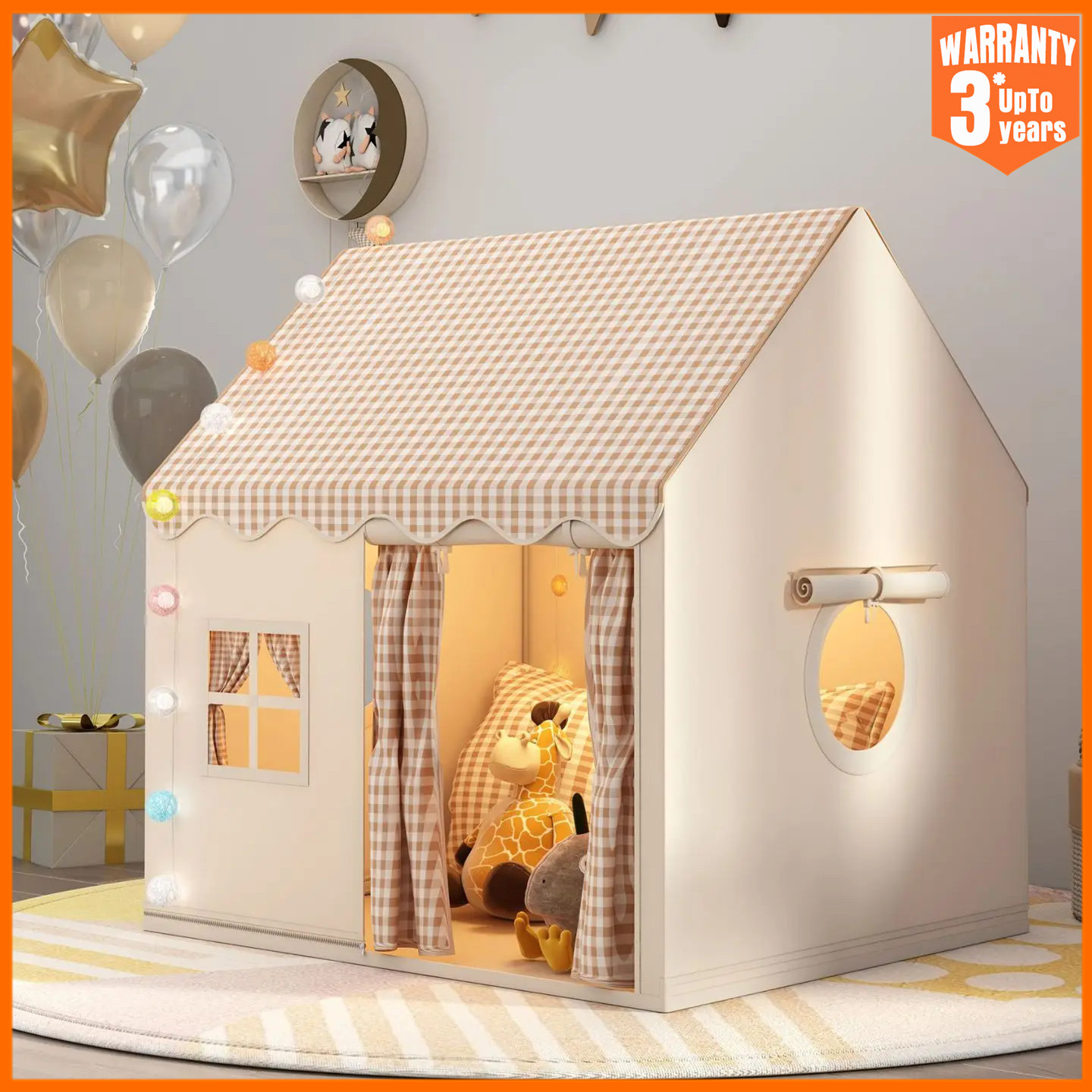 Kids Outdoor Play Yard - Kid Toys Tent Princess Castle Play