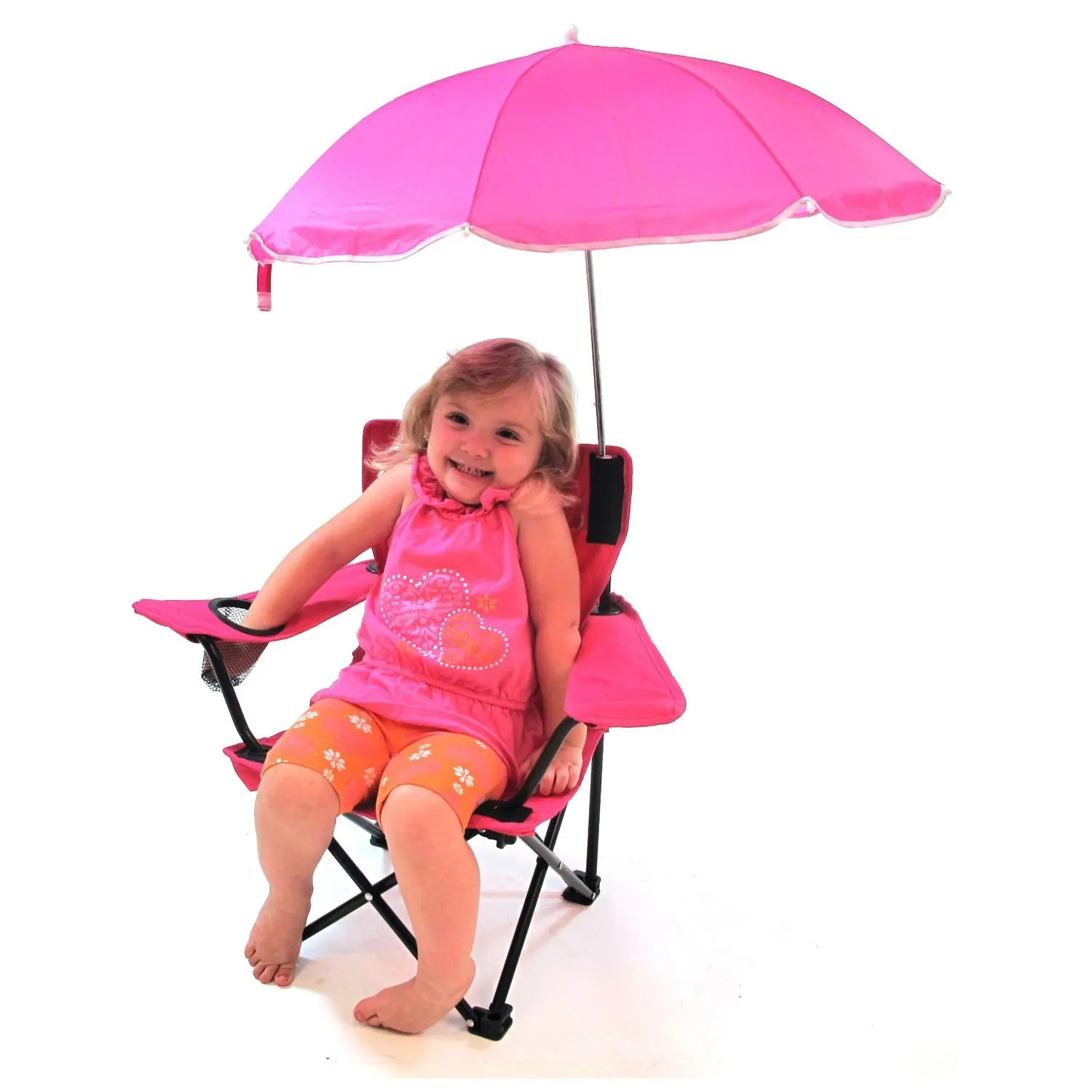 Kids Outdoor Umbrella Chair - a Folding for Child with Umbrella