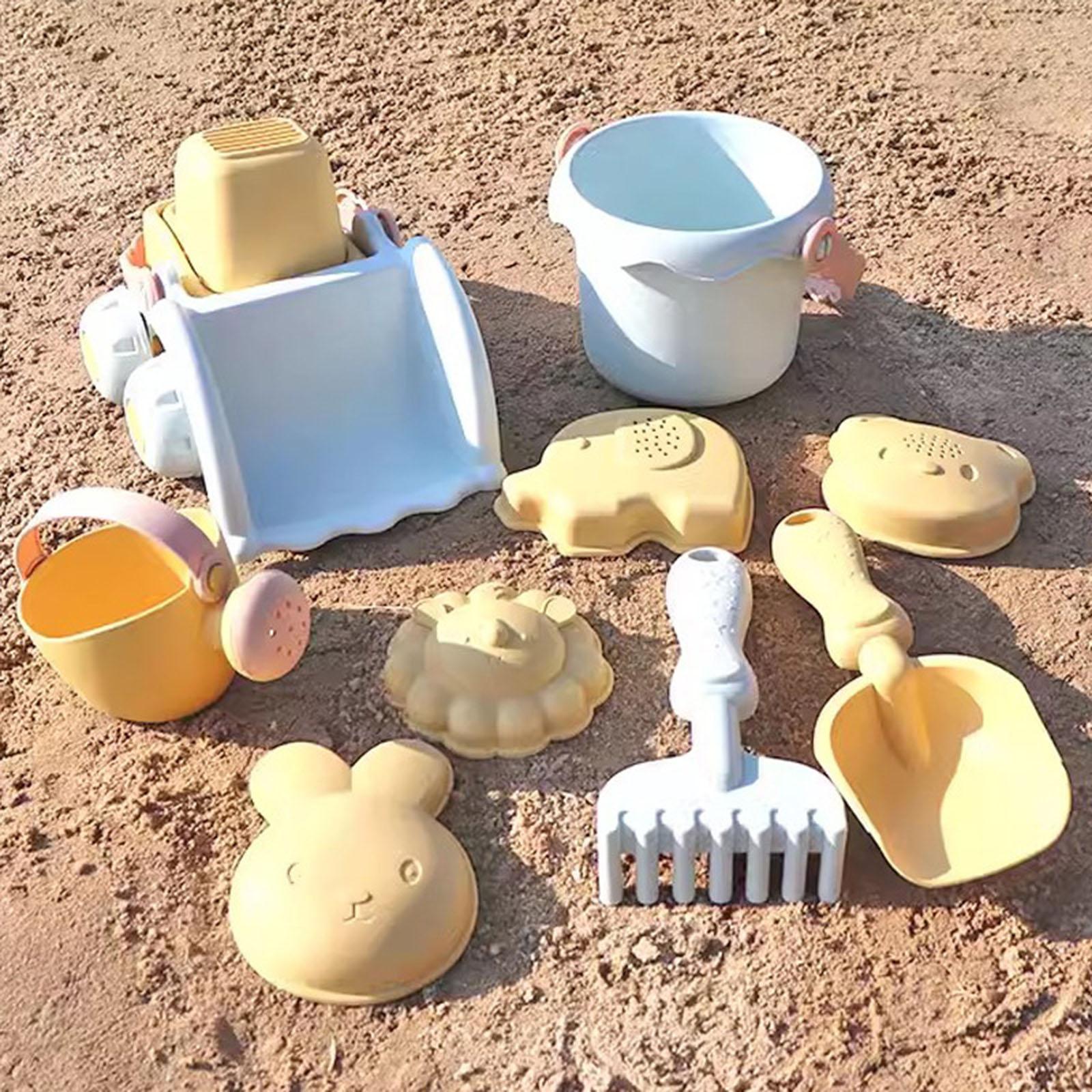 Kids Outdoor Dump Truck - Beach Sand Toys Set with Water