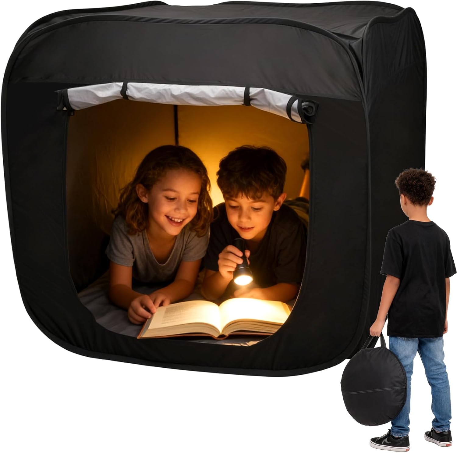 Kids Outdoor Play Yard - Sensory Tent for Kids 37.4 in