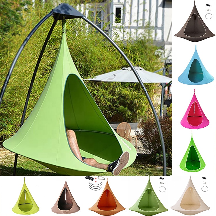 Kids Outdoor Hanging Chair - Kid Adult Outdoor Camping Waterproof Leisure