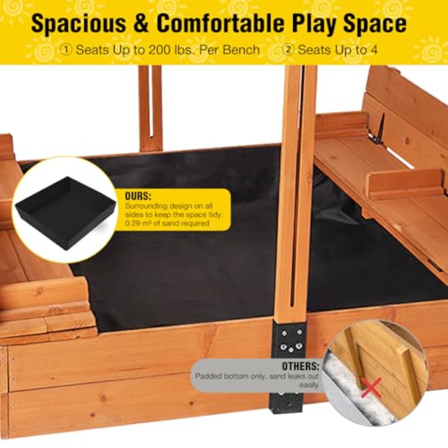 Outdoor sand table for kids ag - Kids Outdoor Bench review and price