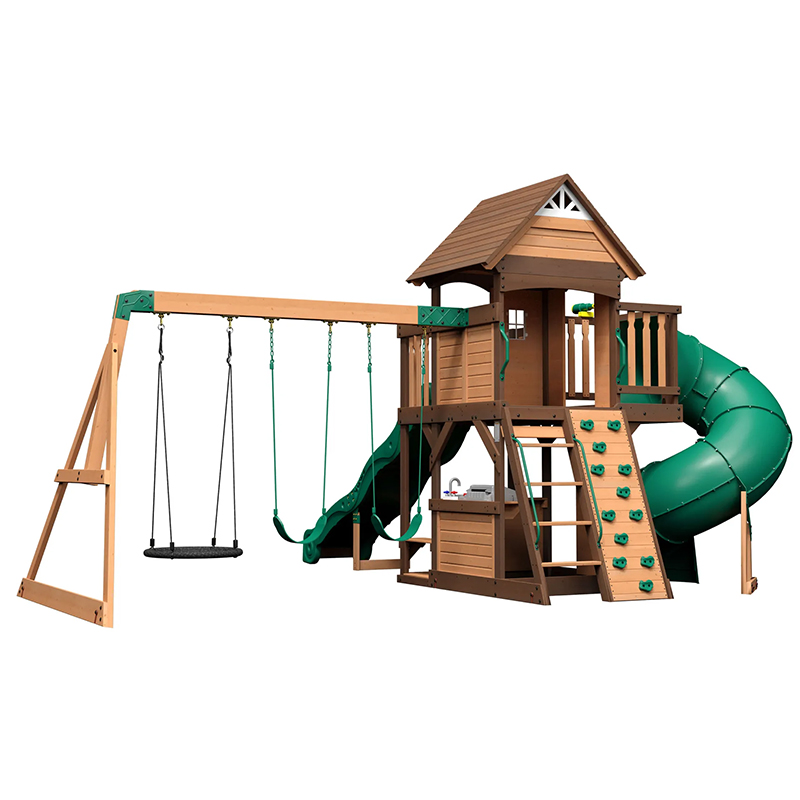 ia-Wooden Outdoor Playground S - Kids Outdoor Monkey Bar Set review and price