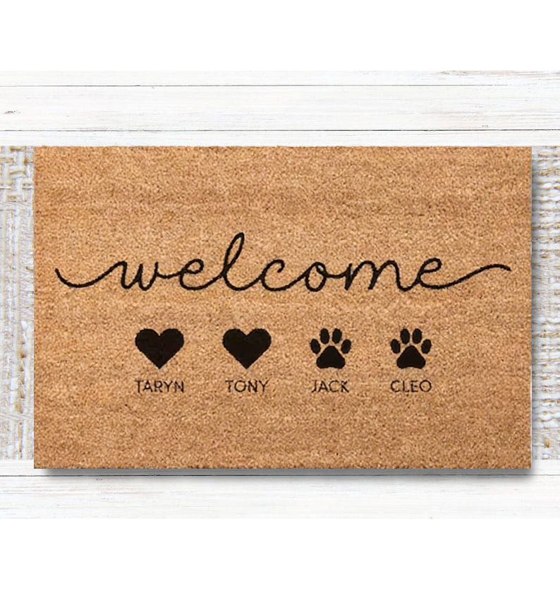 Custom Family Doormat Custom P - Kids Outdoor Gift Ideas review and price