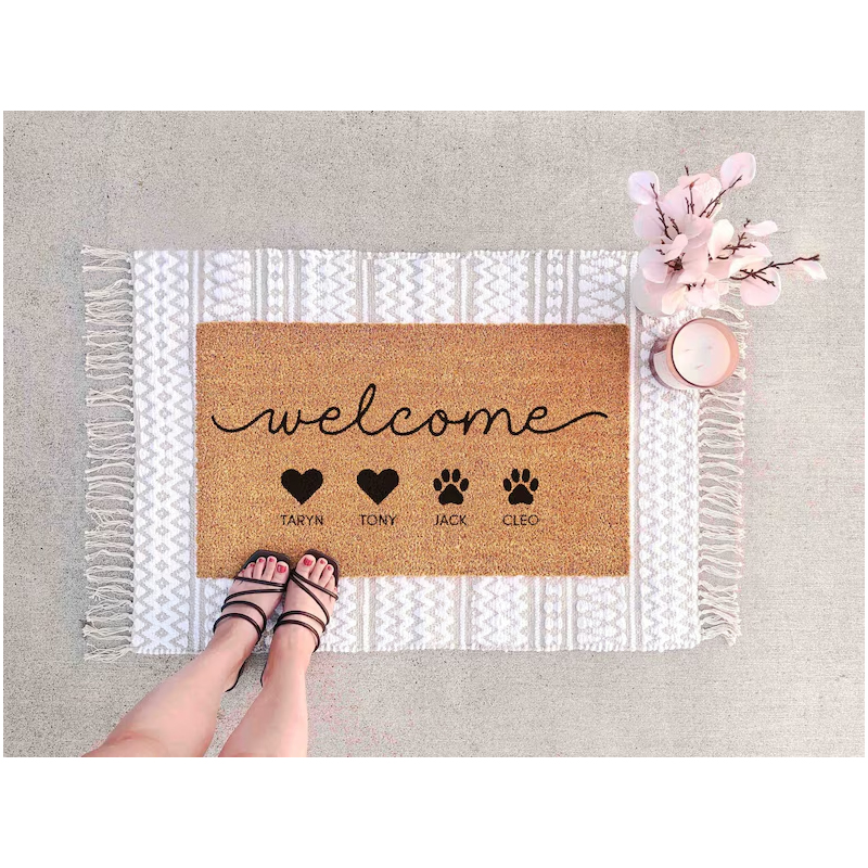 Custom Family Doormat Custom P - Kids Outdoor Gift Ideas review and price
