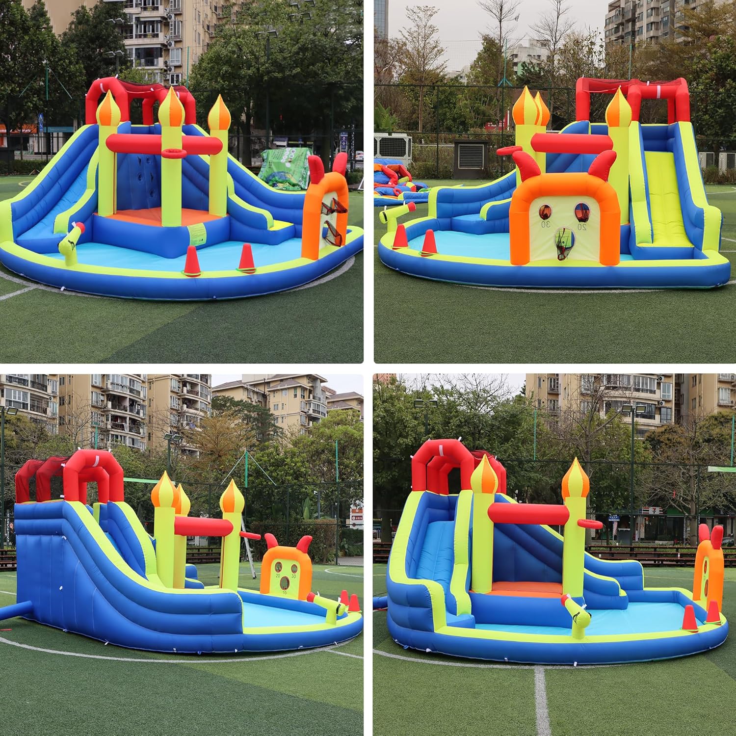 Kids Jumping Castle with Two L - Kids Outdoor Jumping Castle review and price