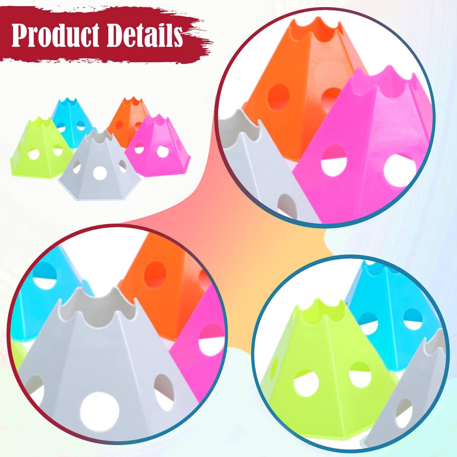 5x Soccer Cones for Training w - Kids Outdoor Obstacle Course Equipment review and price