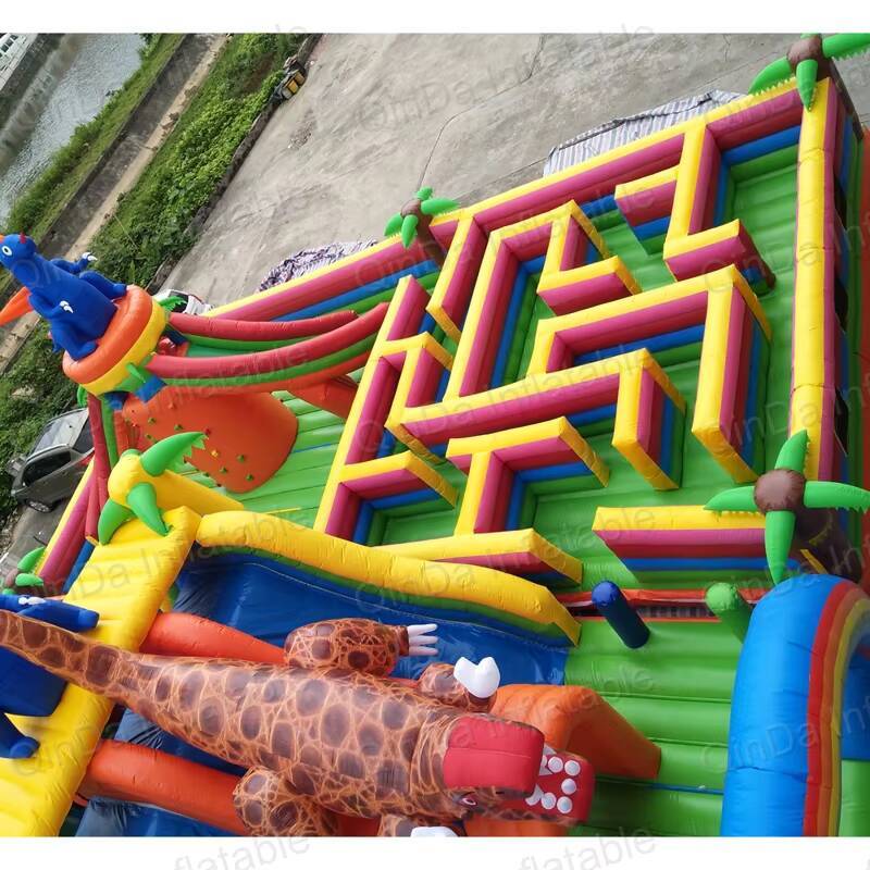 2017 Popular Outdoor Playgroun - Kids Outdoor Obstacle Course Equipment review and price