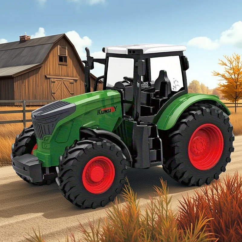 1:24 Inertial Farm Tractor wit - Kids Outdoor Gifts review and price