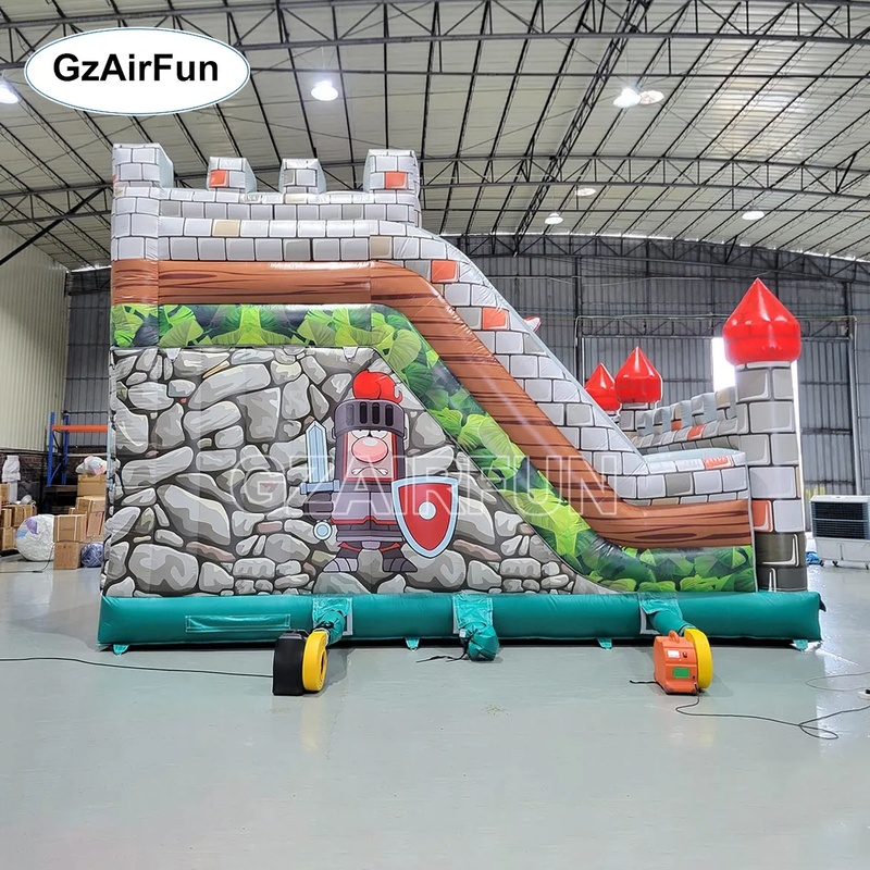 Commercial PVC Knight Castle I - Kids Outdoor Obstacle Course Equipment review and price