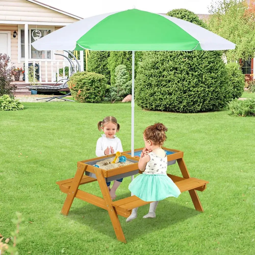 3-in-1 Height-Adjustable Umbre - Kids Outdoor Umbrella review and price