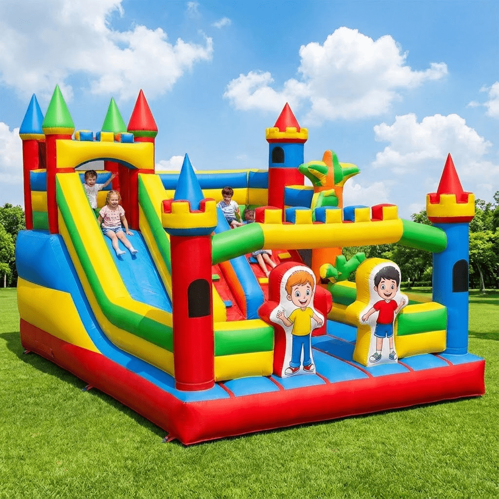 Customized Heavy Duty Commerci - Kids Outdoor Jumping Castle review and price