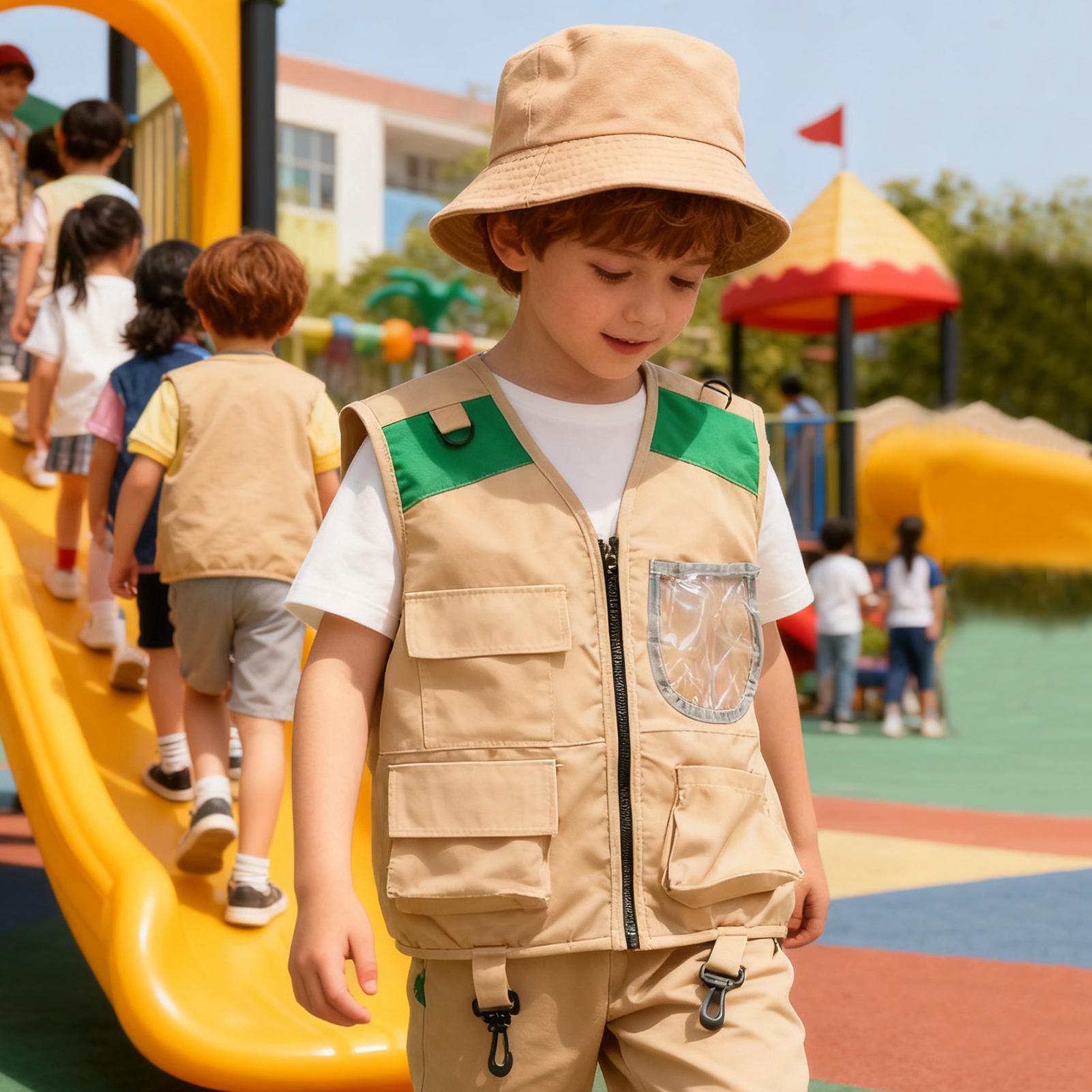 Kids Explorer hat and vest Cos - Kids Outdoor Umbrella review and price