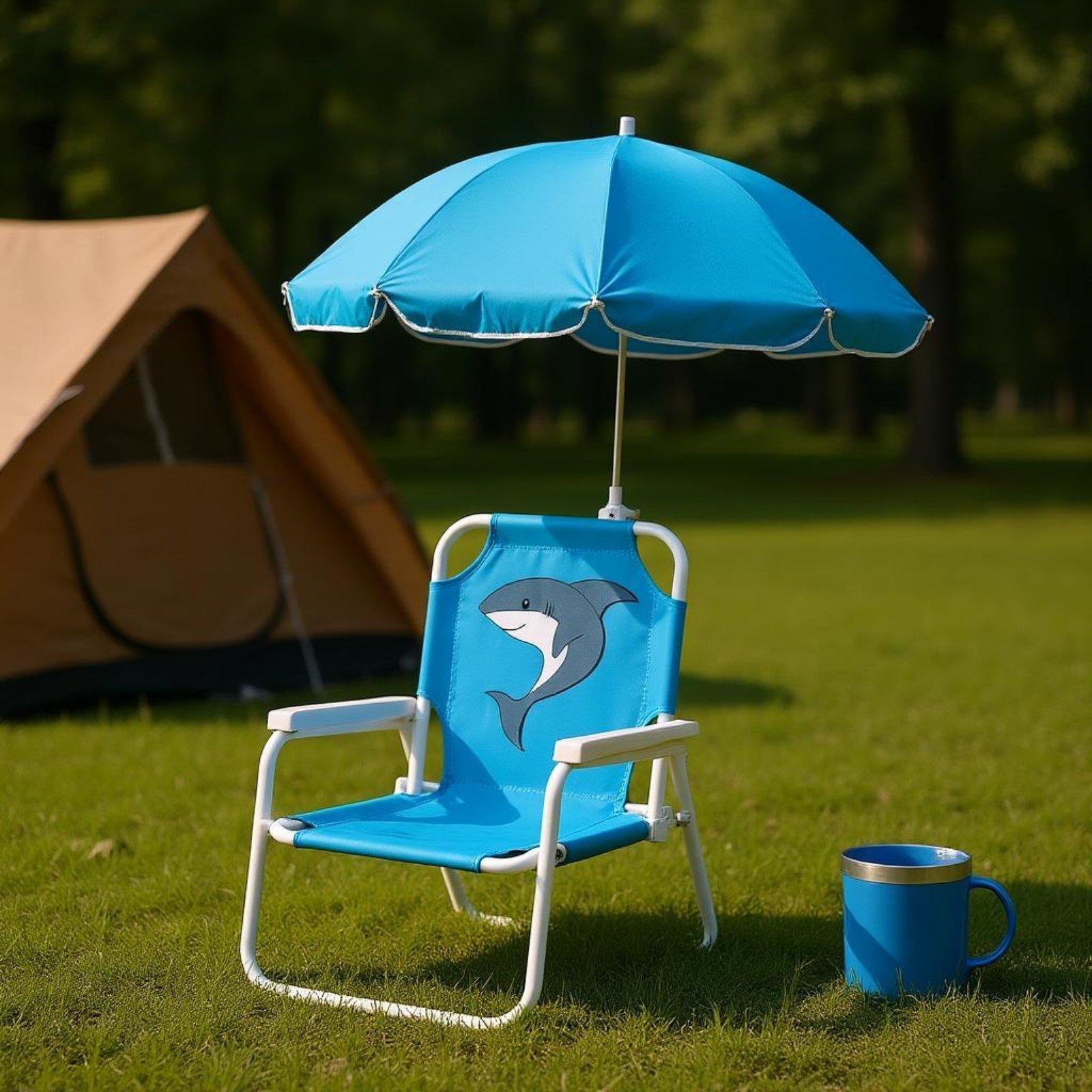Kids Beach Chair with Umbrella - Kids Outdoor Umbrella Chair review and price