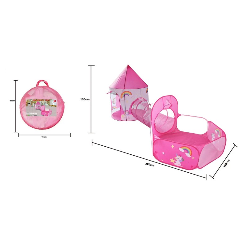 3 in 1 Kids Tent House Portabl - Kids Outdoor House Accessories review and price