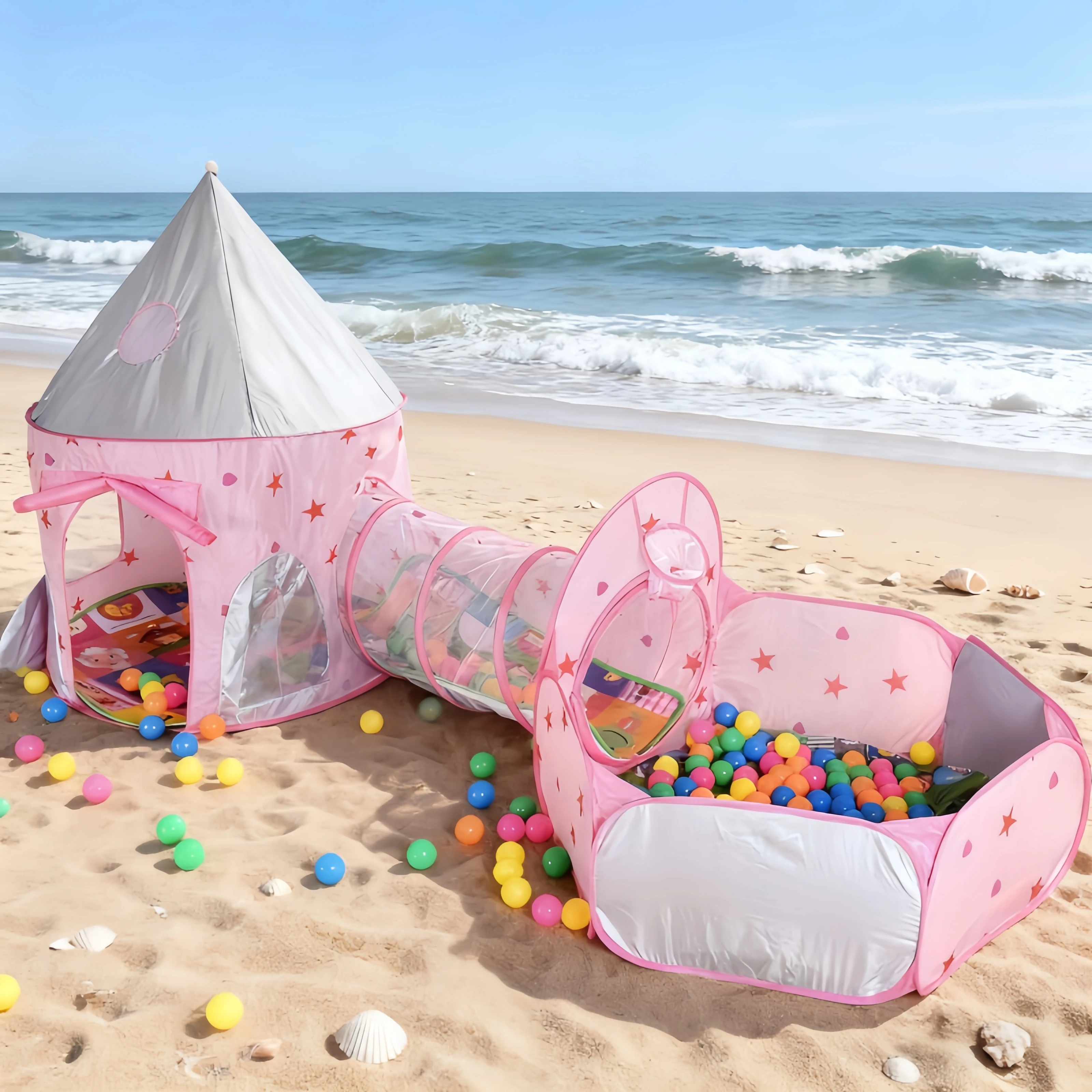 3 in 1 Kids Tent House Portabl - Kids Outdoor House Accessories review and price