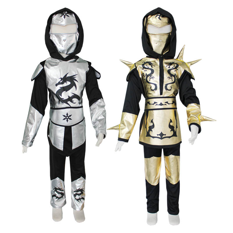 Kids Gold Sliver Dragon Ninja  - Kids Outdoor Ninja Warrior Course review and price