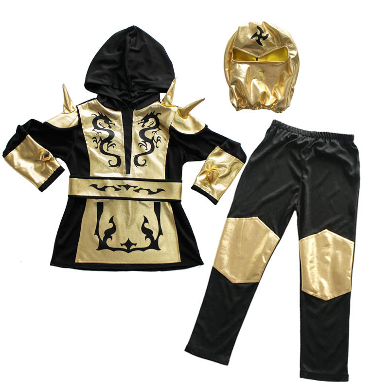 Kids Gold Sliver Dragon Ninja  - Kids Outdoor Ninja Warrior Course review and price