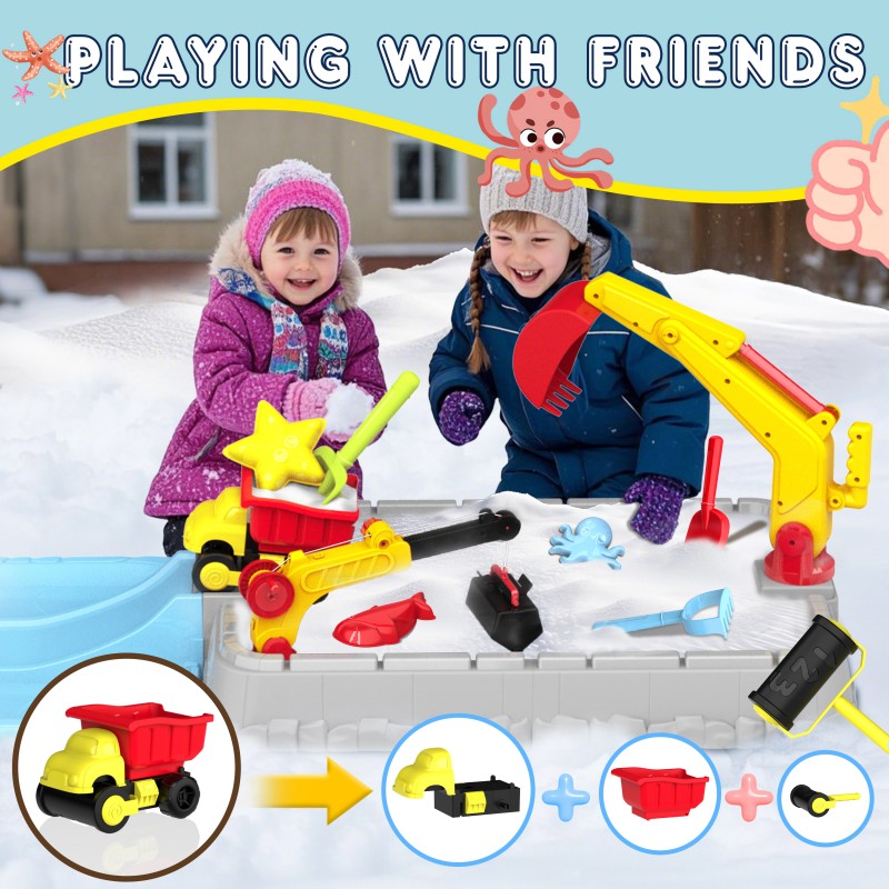 MQUDUO Kids Construction Truck - Kids Outdoor Dump Truck review and price