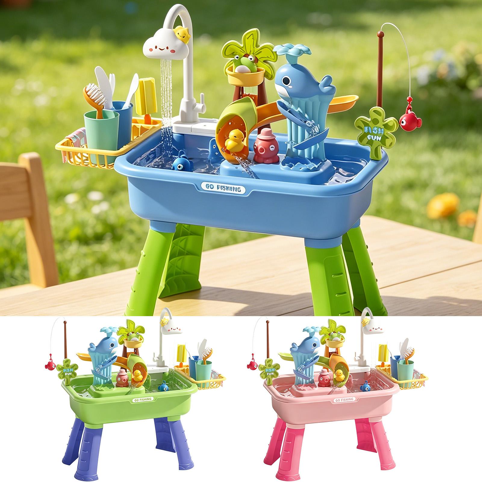 Kids Water Table with Pump, Se - Kids Outdoor Sink review and price