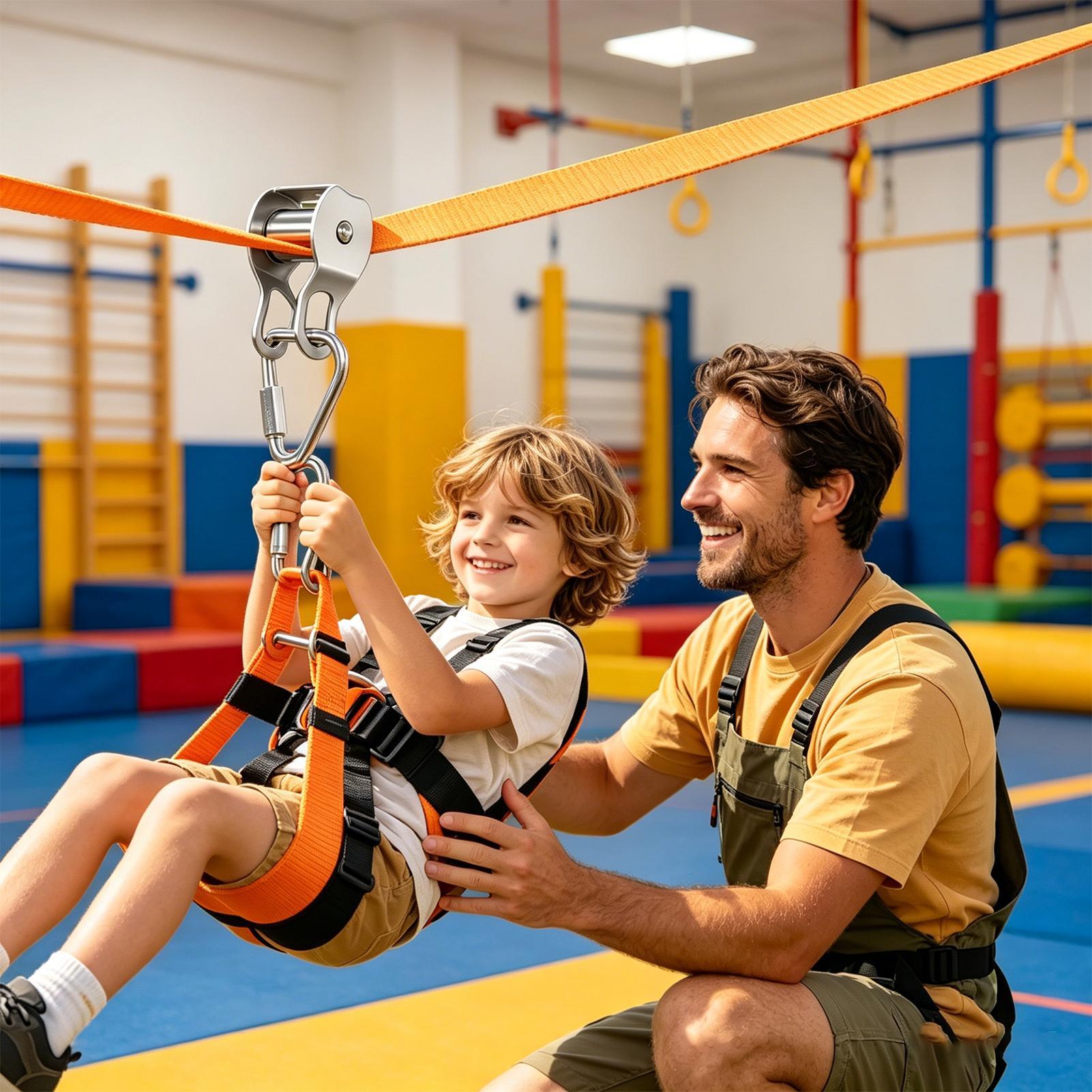 Zip Line for Kids Balance Fun  - Kids Outdoor Play Yard review and price