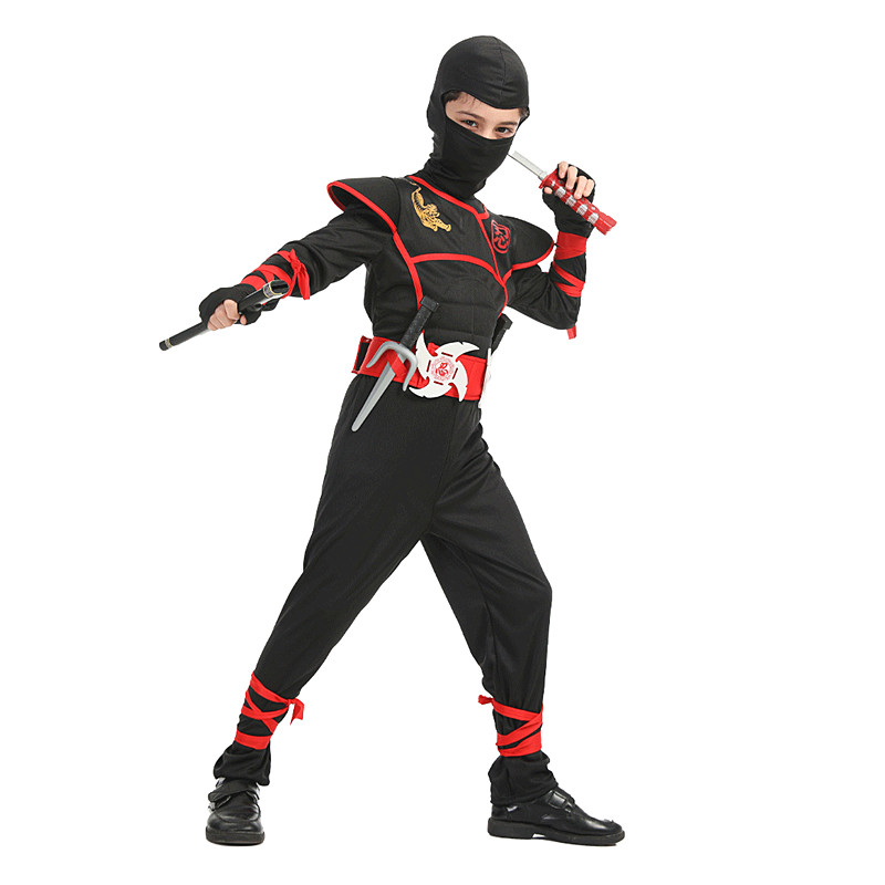Boys Ninja Deluxe Costume for  - Kids Outdoor Ninja Warrior Course review and price