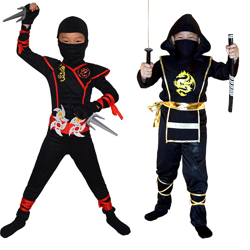 Boys Ninja Deluxe Costume for  - Kids Outdoor Ninja Warrior Course review and price