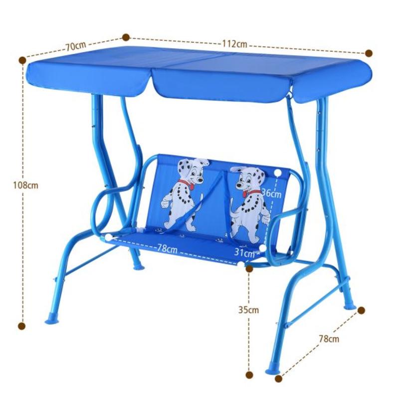 Outdoor Kids Patio Swing Bench - Kids Outdoor Bench review and price