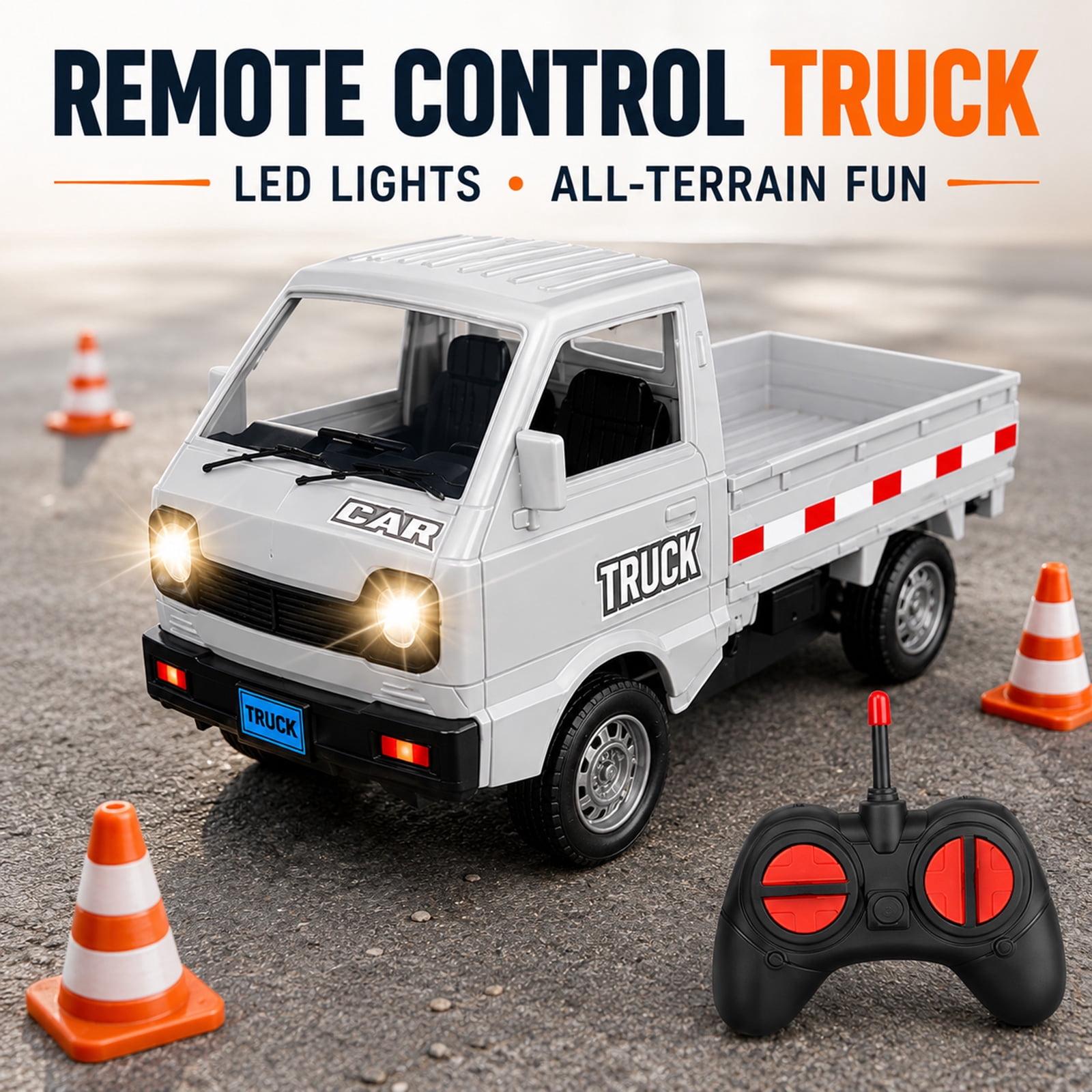 RC Pickup Truck Toy Remote Con - Kids Outdoor Electric Car review and price