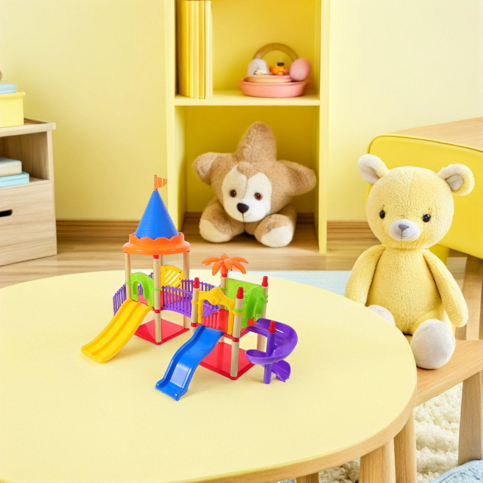 Mini Slide Playhouse Kids Play - Kids Outdoor House Accessories review and price