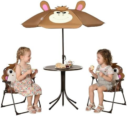 Kids Table and Chair Set Picni - Kids Outdoor Umbrella Chair review and price