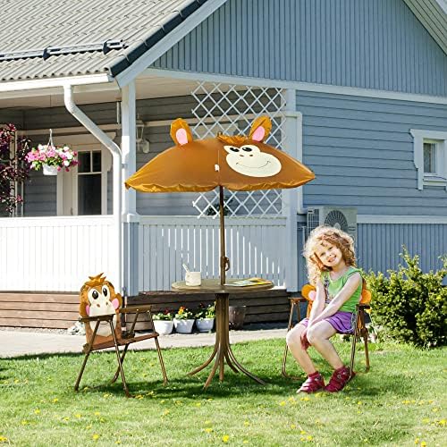 Kids Table and Chair Set Picni - Kids Outdoor Umbrella Chair review and price