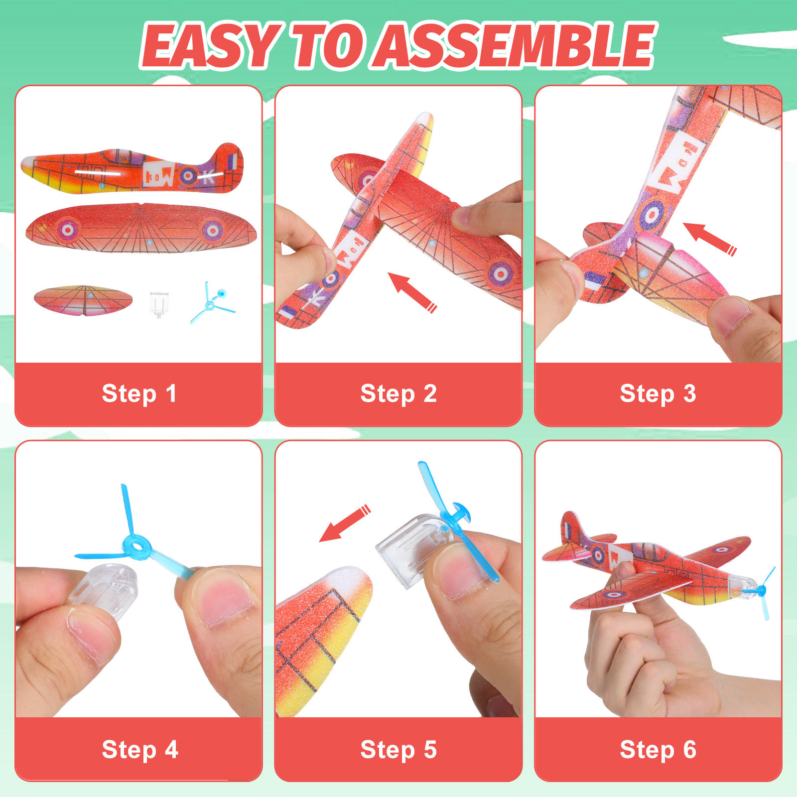 36Pcs Foam Airplane Models Hig - Kids Outdoor Gifts review and price