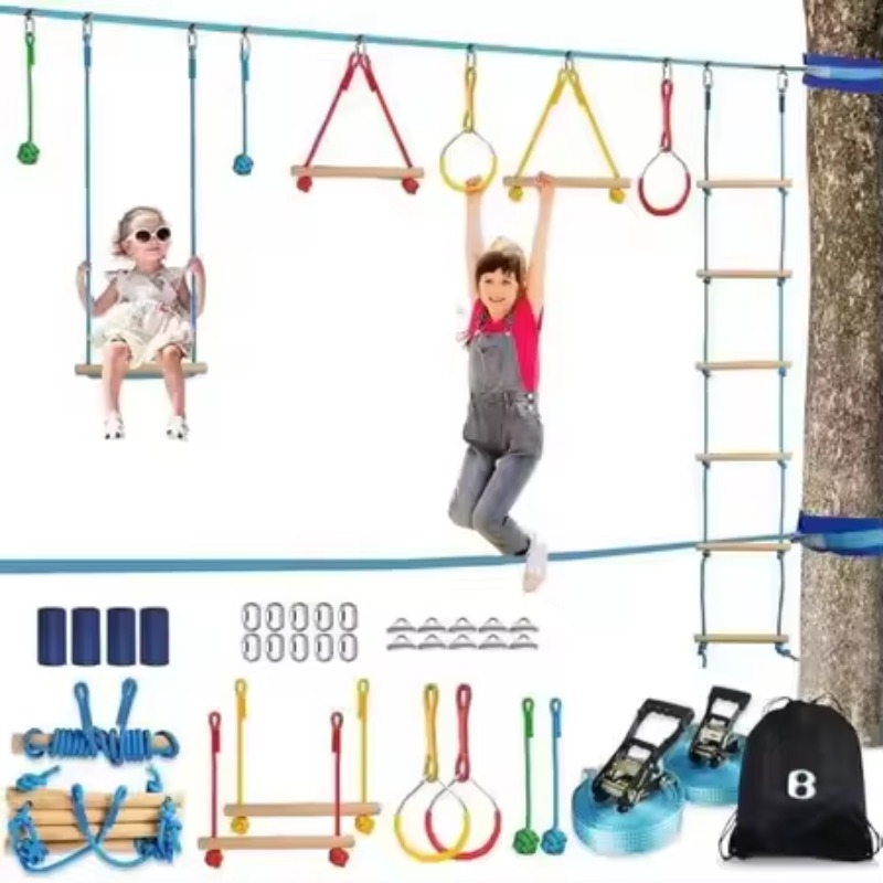 Warrior Obstacle Course Kit fo - Kids Outdoor Monkey Bar Set review and price