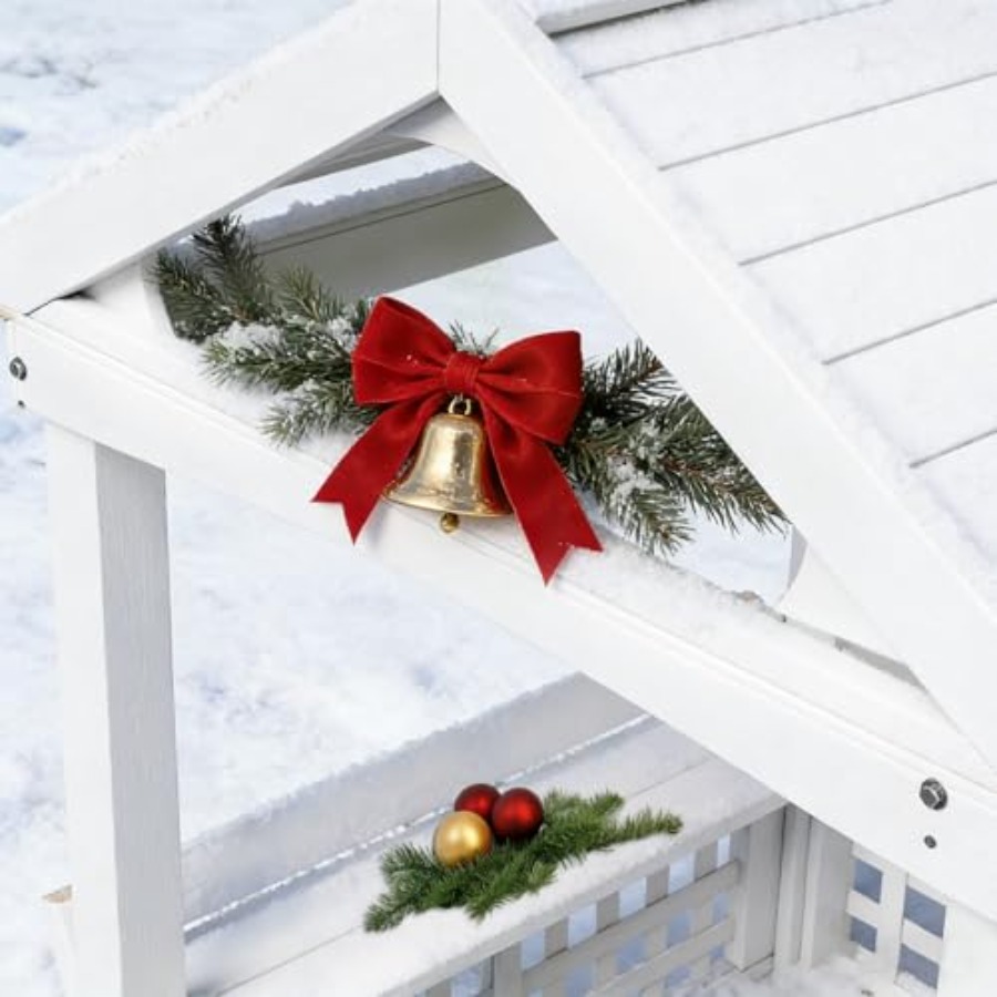 Outdoor Wooden Playhouse For K - Kids Outdoor Bench review and price