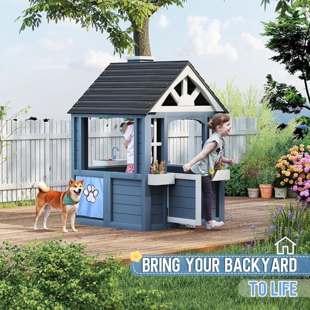 Jevol Kids Outdoor Playhouse,  - Kids Outdoor Sink review and price