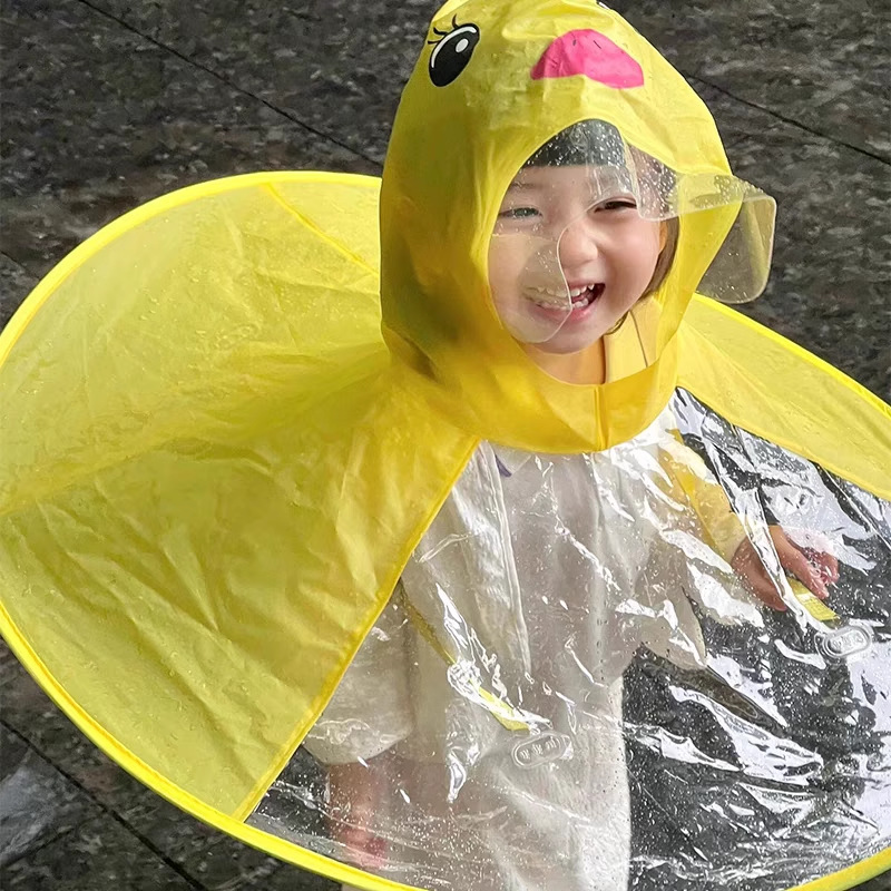 Kids UFO Raincoat Duck Hooded  - Kids Outdoor Umbrella review and price