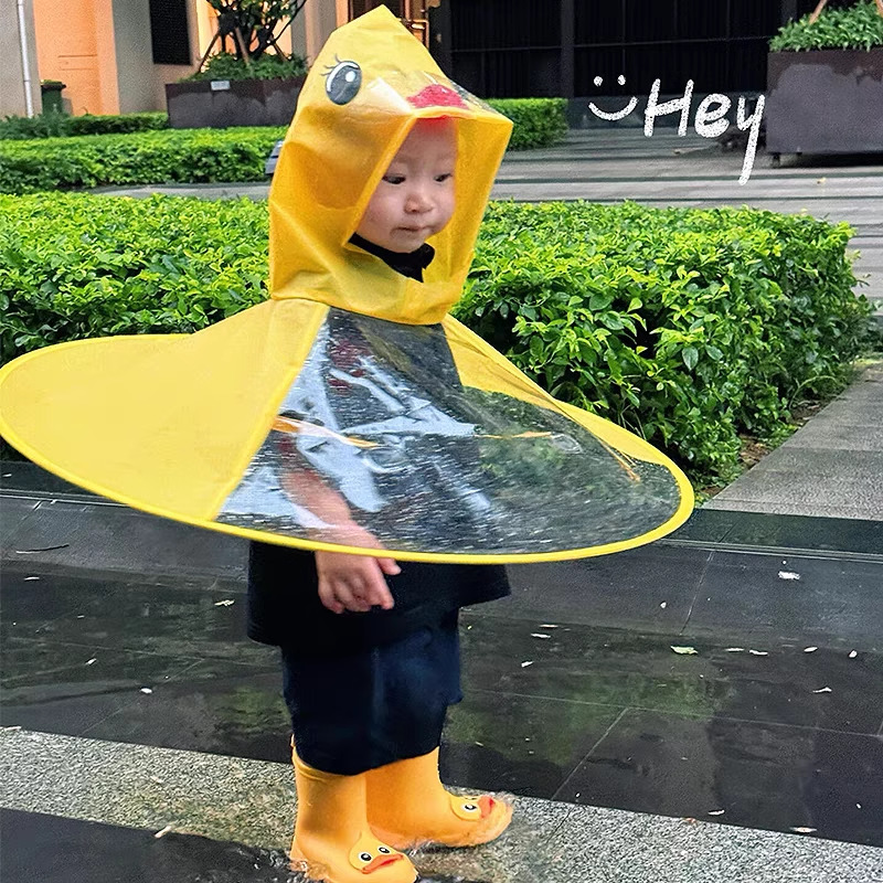 Kids UFO Raincoat Duck Hooded  - Kids Outdoor Umbrella review and price