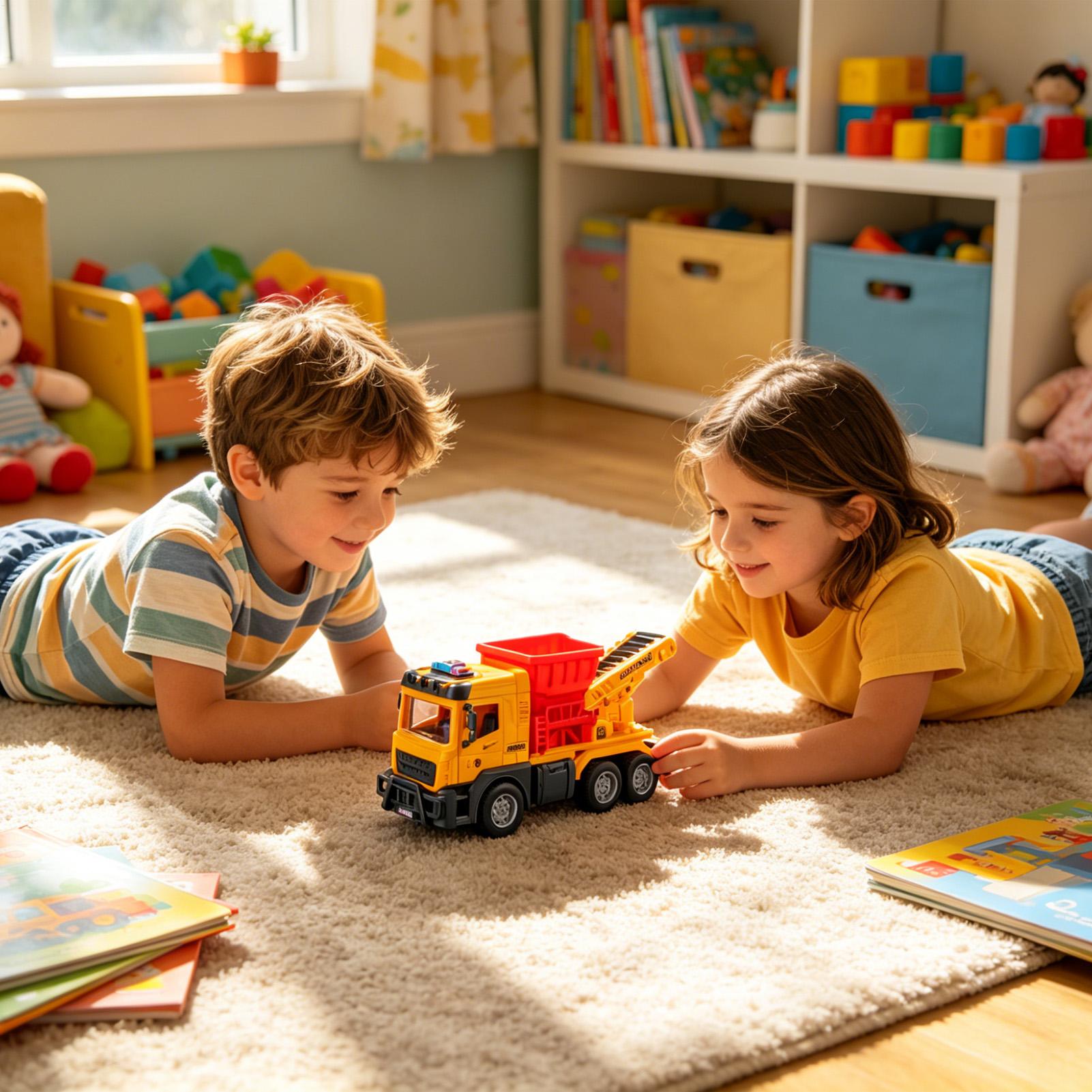 Electric Dump Truck Toy w/ Sou - Kids Outdoor Dump Truck review and price