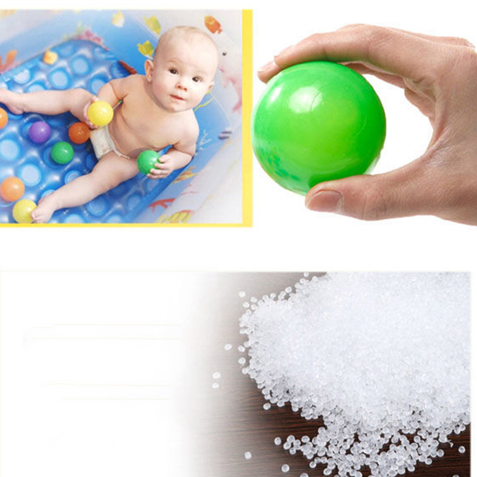 100PCS 55MM Baby Plastic Balls - Kids Outdoor House Accessories review and price
