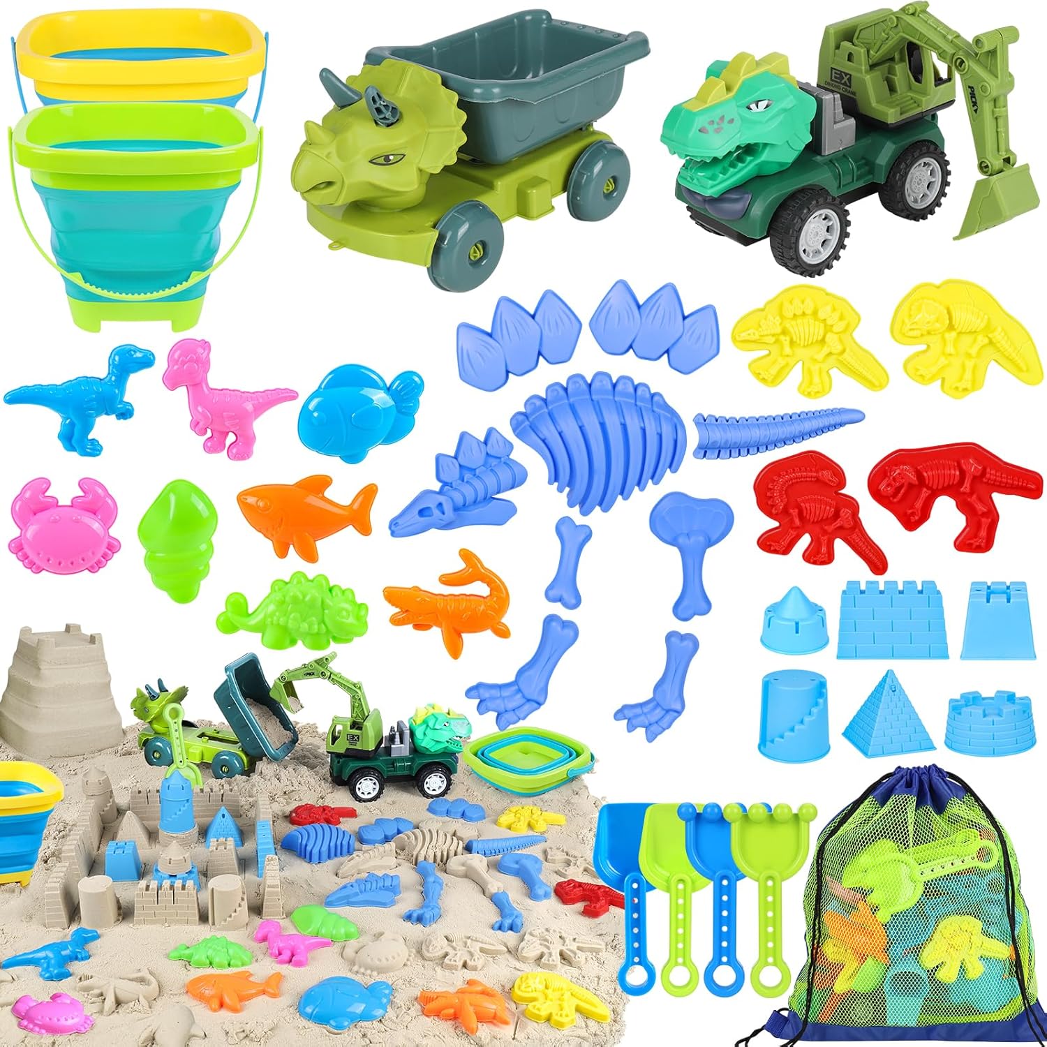 Beach Sand Toys Sandbox Toys w - Kids Outdoor Dump Truck review and price