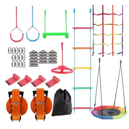 Warrior Obstacle Course Kit fo - Kids Outdoor Monkey Bar Set review and price