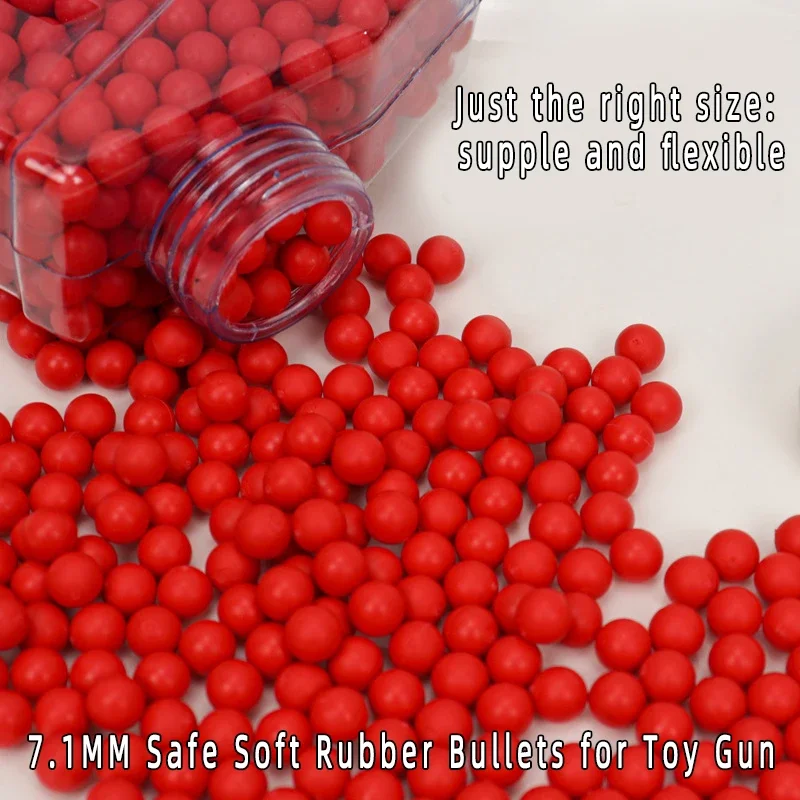  7.1MM Red Soft Rubber Safety  - Kids Outdoor House Accessories review and price