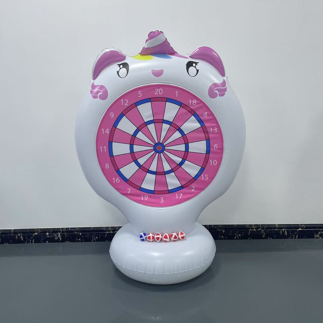 Inflatable Unicorn Throwing Ga - Kids Outdoor Games For Party review and price