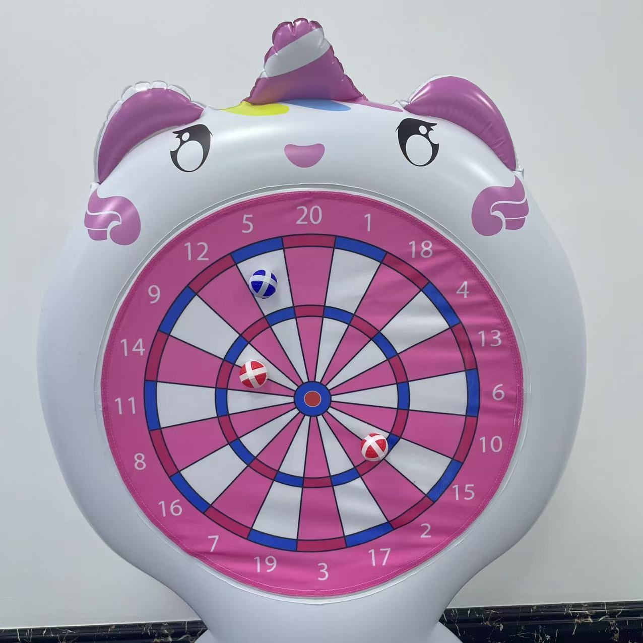 Inflatable Unicorn Throwing Ga - Kids Outdoor Games For Party review and price