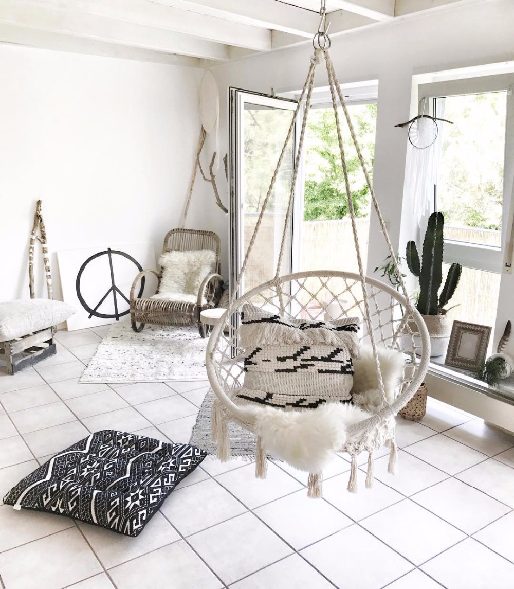 2025 Nordic Garden Handmade Kn - Kids Outdoor Hanging Chair review and price