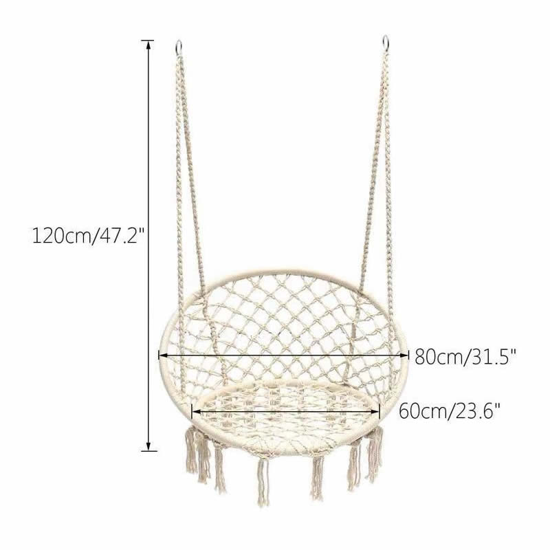 2025 Nordic Garden Handmade Kn - Kids Outdoor Hanging Chair review and price