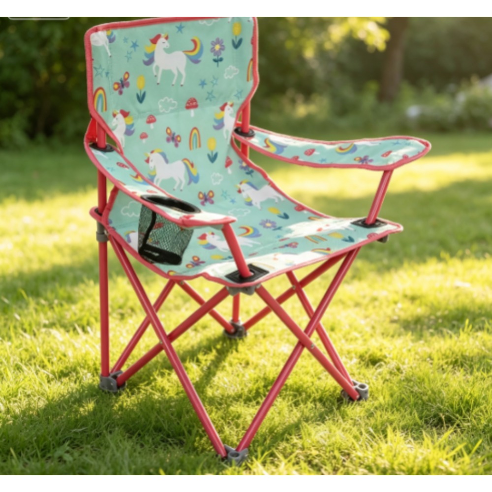 Portable Kids Folding Camping  - Kids Unicorn Outdoor Chair review and price